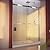 DreamLine Essence-H 56-60 in. W x 76 in. H Semi-Frameless Bypass Shower Door in Chrome, SHDR-636076H-01