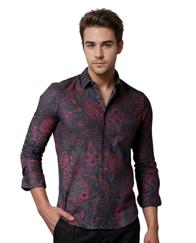 Image of Rare Rabbit Tailored Paisley Print Shirt