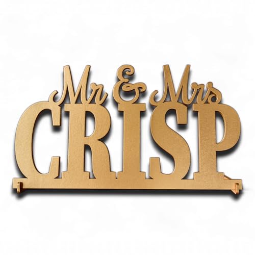 Custom Mr and Mrs sign for Sweetheart table Personalized Wedding Decor - Wedding Name Sign, Mr Mrs wooden cutout name, letters ALL CAPS FONT