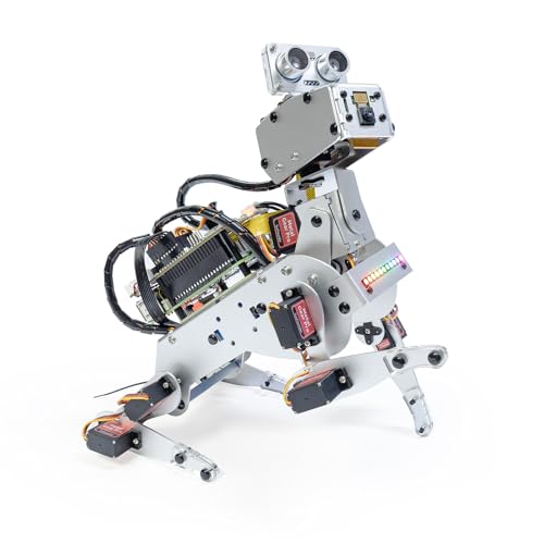 SunFounder PiDog AI Robot Dog Kit for Raspberry Pi 5/4/3B+/Zero