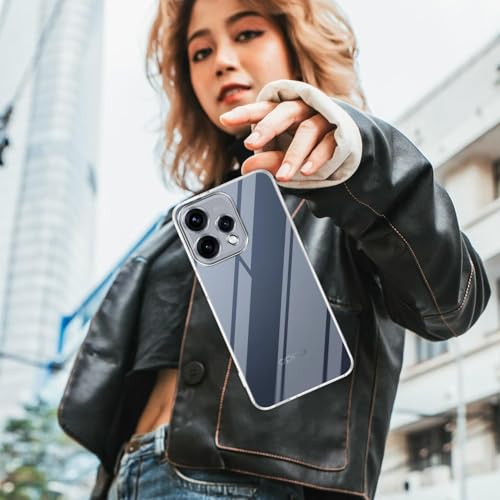 Image of Jkobi Silicone Back Cover Case for Oppo Reno15 5G | Oppo Reno 15 5G (Clear Shockproof Case with Camera Protection | Soft and Flexible | Transparent)