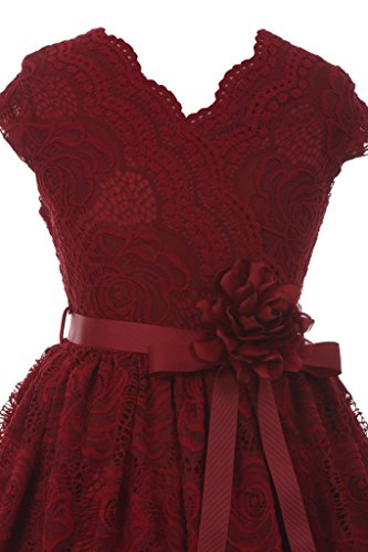 iGirlDress Little Girls Floral Design Lace Easter/Spring Dress Sizes 2-163