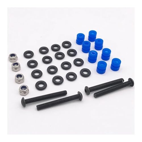 Vis M3x25 bleues pour contrôleur de vol drone FPV et tour volante