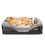 JOYELF XLarge Memory Foam Dog Bed, Orthopedic Dog Bed & Sofa with Removable Washable Cover and Squeaker Toy as Gift