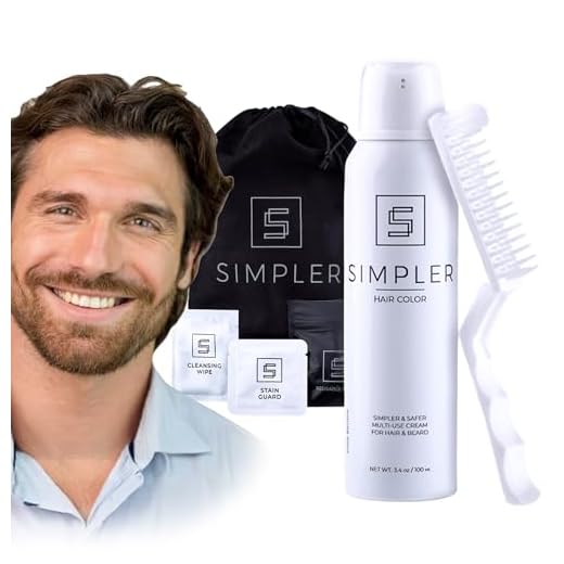 Men's Gray Coverage Hair Color Kit