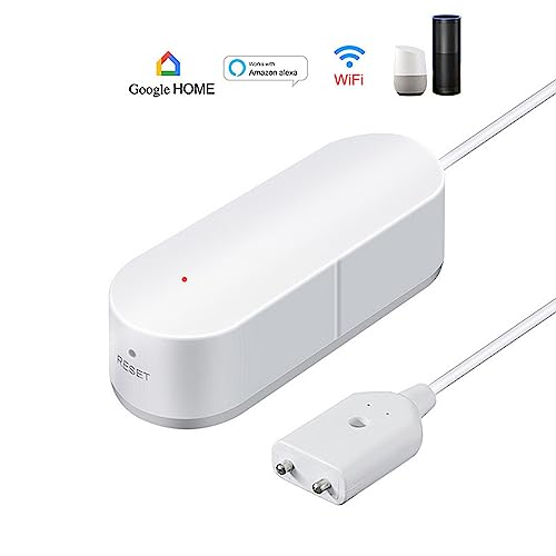 Water Leakage Alarmer, Water Level Wireless Sensor Wifi Overflow Flood Detector, for Google Home,Alexa,TUYA/Smart Life APP Notification - Image 3
