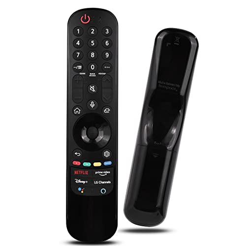 Replacement Lg Magic Remote Control For Smart Tv,Low Power Tech Remote Only Compatible For An-Mr21Ga,With Voice And Pointer Function,For Uhd Oled Qned Nanocell 4K 8K Models #TOP22