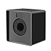 Neewer Portable Square Cube Shaped Interview Mic Microphone Flag Station Logo Max. 1.57 inches/4cm Hole, Black