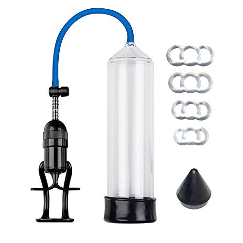 ADONILE 9" ED AID Advanced Male Vacuum Power Pump Free Guider + 4
