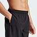 adidas Men's Standard Solid Classics Length Swim Shorts, Black/Lucid Lemon, Medium