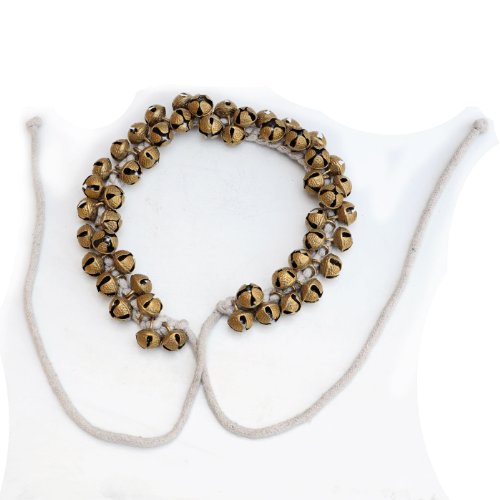 Ghungroo Pair, (25+25) Bells Tied with Cotton Cord - Image 4 thumbnail