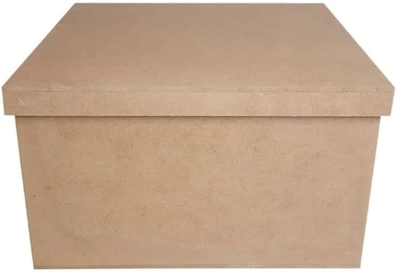 Caixa Mdf Tampa De Sapato Festa 24x24x10 Cm Casamento