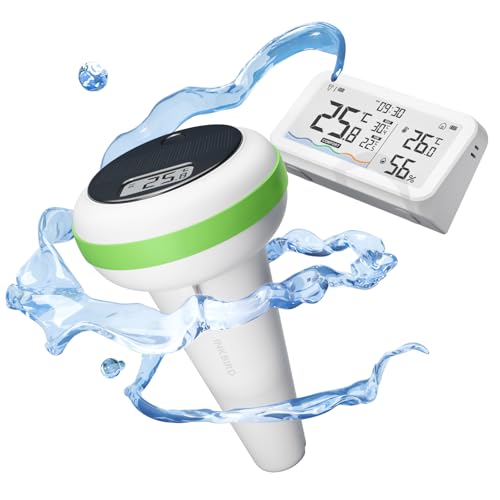 INKBIRD WiFi �����C�����v �Z�b�g �\�[���[�� IP68�h�� �v�[�����x�v �n�u�t�� ���ɕ����ׂ�\ �V���� UV�w�� ���x���C�A���[�� ���� �z�b�g�^�u�ɑΉ� IBS-P03R+IM-03-W