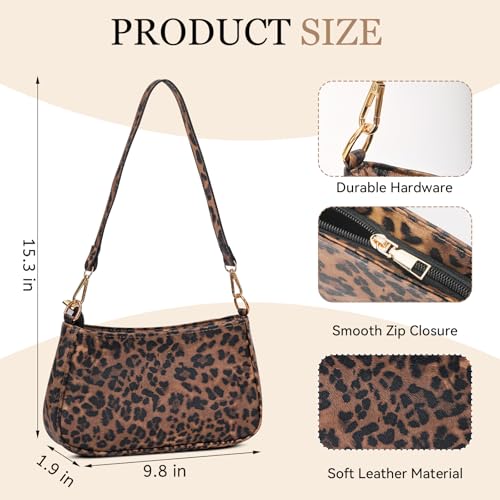 Image of NEBIL Shoulder Bag for Women Small Classic Purses Vegan Leather Clutch Tote HandBags