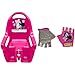 Stamp Disney Porte-Poupee Minnie, C862500, Pink & Gants Jeunesse Unisexe, Pink, Taille Unique 2-6 Ans