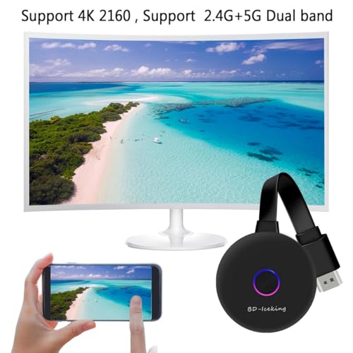 Image of WiFi Display Dongle, Wireless Display Receiver 1080P Wireless Dongle HDMI TV Miracast DLNA Airplay Compatible with iOS /Android /Windows /Mac (X3)