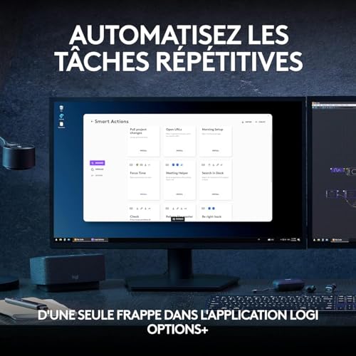 Logitech MX Keys S Kabellos Tastatur - FRA AZERTY – Ansicht 4