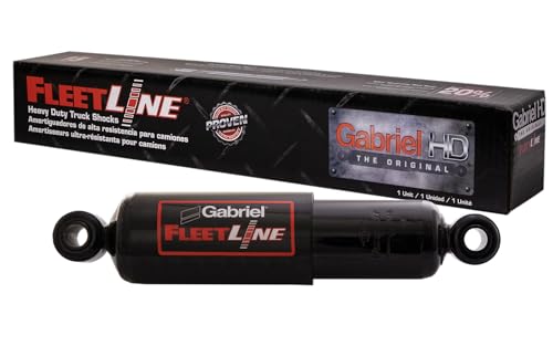 Image of Gabriel 85939 FleetLine HD Truck Rear Shocks Fits Hendrickson Trailer Suspension Systems Intraax AAEDL AAL AANL AANLS AANT AAZL; Timbren OEM# 19249, 19603, B-22312, B-24579 B-33314L