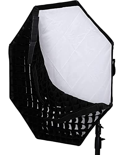 Godox HY0080-FBA 47 Inch / 120Cm Umbrella Octagon Softbox Reflector With Honeycomb Grid And Carrying Bag For Studio Flash Speedlight thumb #5
