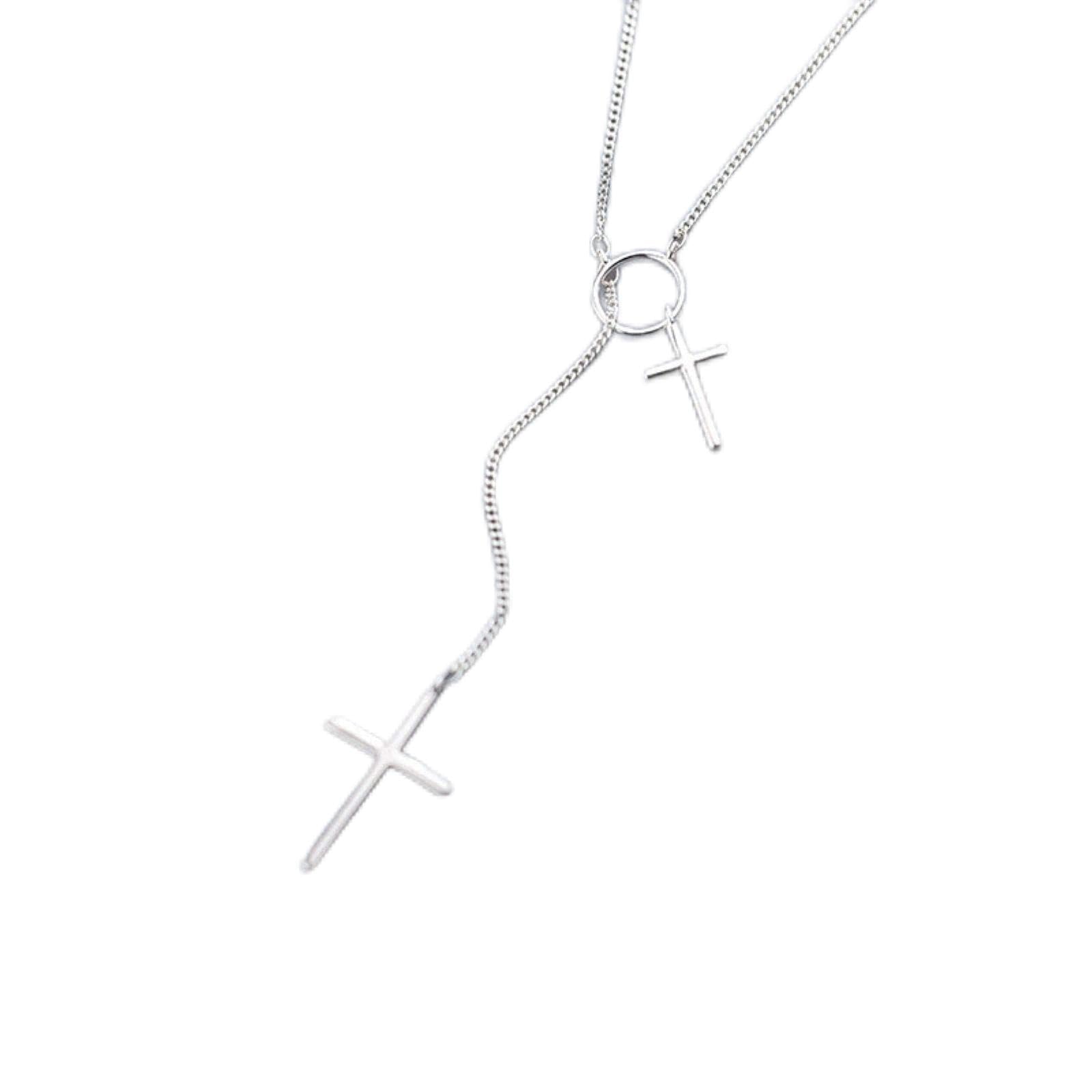 Collier coeur en cristal pour sublimer vos pulls d'hiver - 5