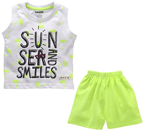 Image of CUCUMBER Baby Half Sleeve Top and Bottom Shorts