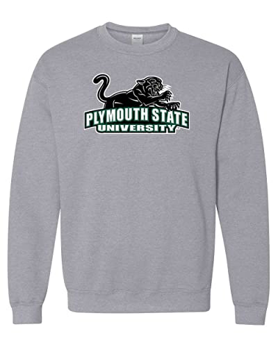 CreateMyTee | Plymouth State University Mascot Crewneck Sweatshirt