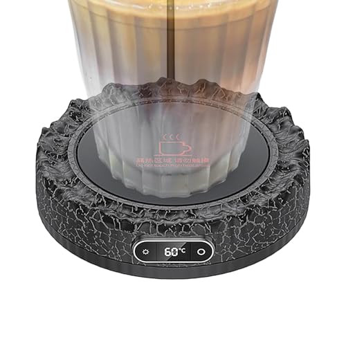 Chauffe-tasse électrique 60W en forme de volcan pour bureau - 6