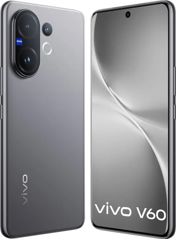 Image of vivo V60 5G (Mist Grey, 8GB RAM, 128GB Storage)
