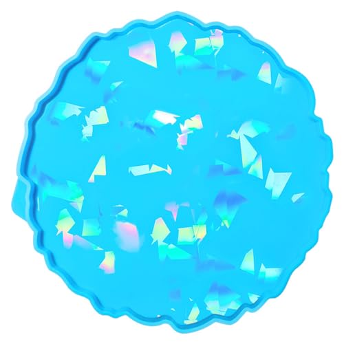 Thewasc Irisierende Silikon Gießform Tellerhalter