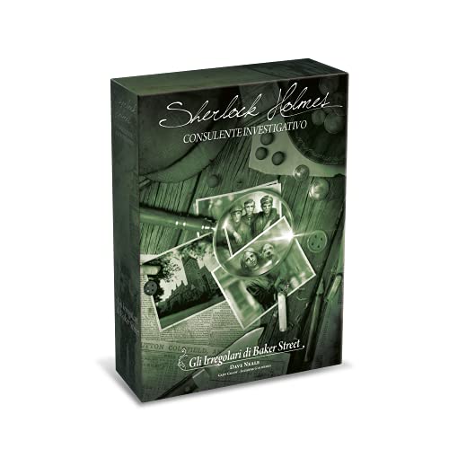 Asmodee Sherlock Holmes Consultor de Investigación - El Irregular de Baker Street – Versión italiana
