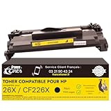 toner hp 26x FIABILITE ET TRANQUILITE D'ESPRIT – Garantie 2 ans : Tous nos toners, tambours et cartouches d'encre FranceToner bénéficient d'une garantie de 2 ans. Conçus pour offrir une longévité maximale, ils assurent une utilisation sans souci et préservent la garantie constructeur de votre imprimante. Un choix sûr pour optimiser vos coûts d'impression