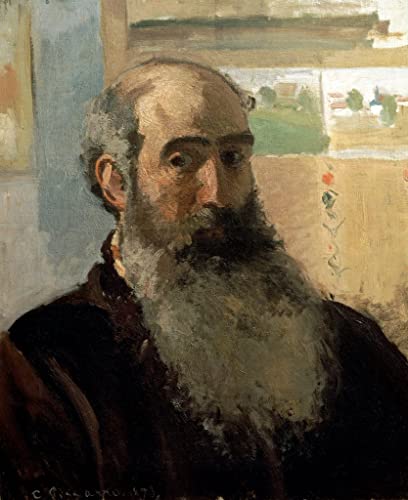 Peinture murale Camille Pissarro 60x90cm pour l'ambiance cosy d'un bureau