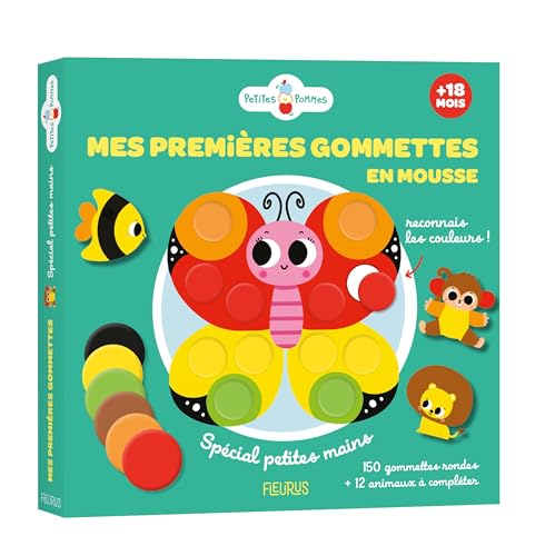 Mes premières gommettes mousse Reconnais les couleurs !