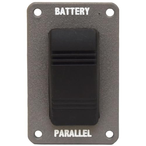Cruiser Yachts Boat Battery Parallel Rocker Switch Panel | Gray