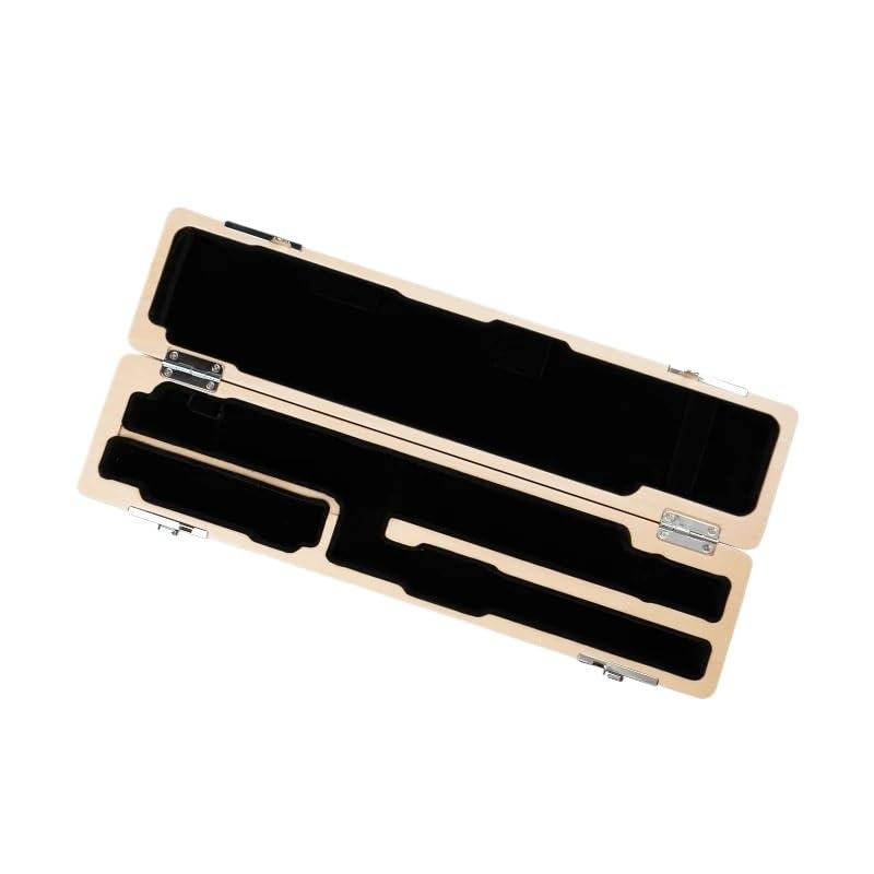 Compatibile con custodia protettiva in legno for flauto Yamaha da 16 e 17 fori con bocchino in ebano e custodia for bocchino in metallo(17 holes red-brown)