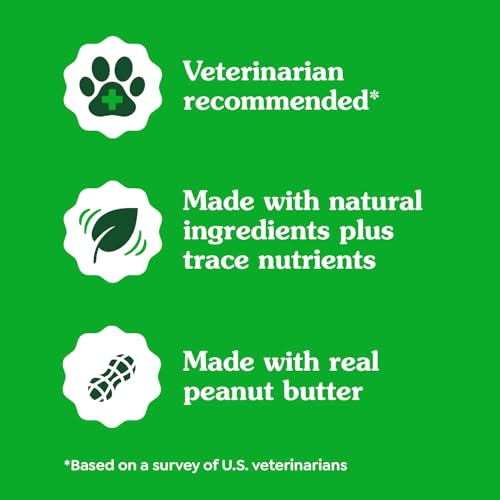 Image of Greenies Pill Pockets for Dogs Large Size, Dog Treat Pouch for Capsule Medication, Peanut Butter Flavor, (6) 7.9 oz. Pouches