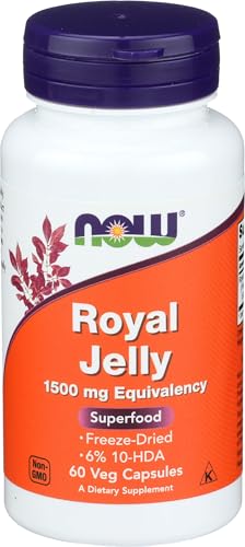 NOW Foods Jelly 1500Mg 60 Cap Royal, 60 CT
