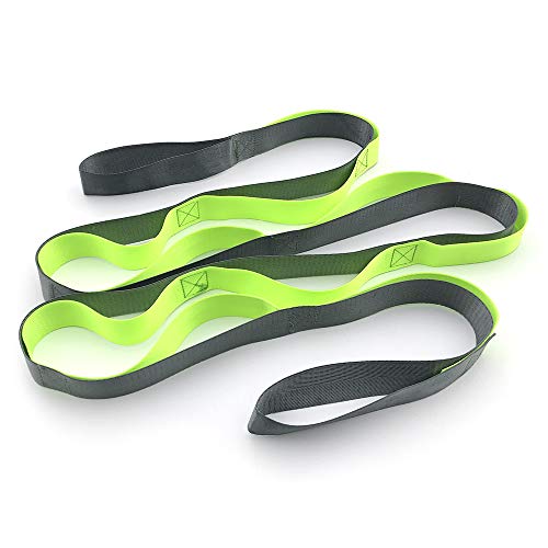 Alça de ioga, Andoer Cadeias de ioga Daisy Chains Multi-loop Yoga Strap Banda de alongamento não elá