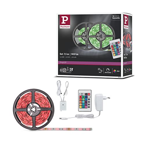 Paulmann 78978 SimpLED Strip Set 5 m LED Stripe 20W Lichtstreifen RGB...