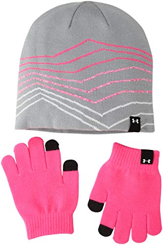 Combinaison Bonnet Gant Under Armour Femme en Textile Technique Haut de Gamme