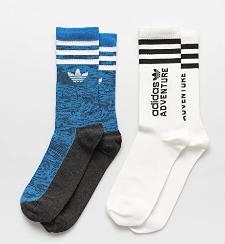 adidas Originals Men's Adventure Crew Socks, 2 Pairs2