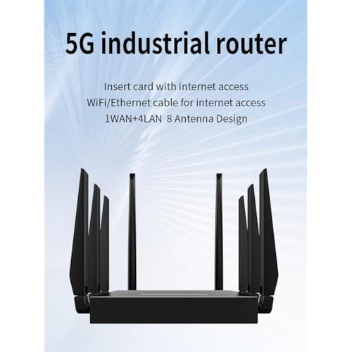 Router CPE 5G con conexión Ethernet y WiFi de alta velocidad para el hogar 2