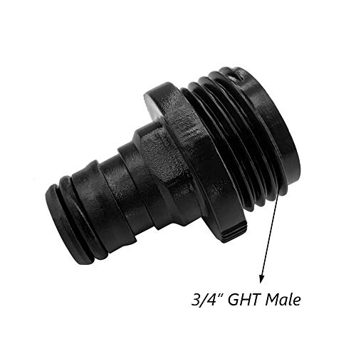 10 Pack 3/4 Inch Quick Connect Fittings for Garden Hose Adapter Kit