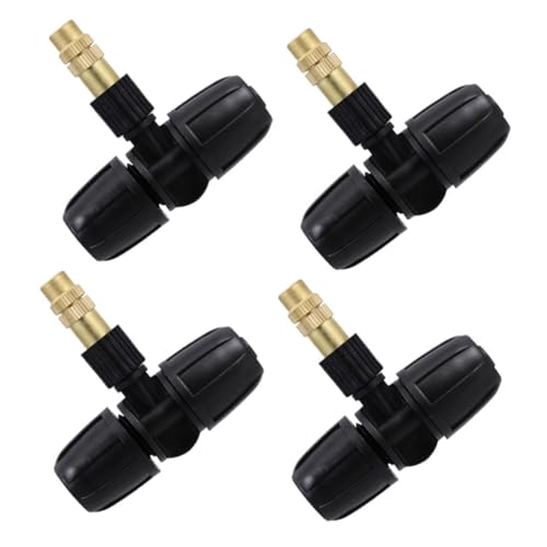 Toyvian 4pcs Precisión De Riego De Goteo Boquillas Atomizantes Sprayer Boquillas Meleb Que Se Neblea Boquillas Para El Jardín Y Los Pulverizadores De Césped
