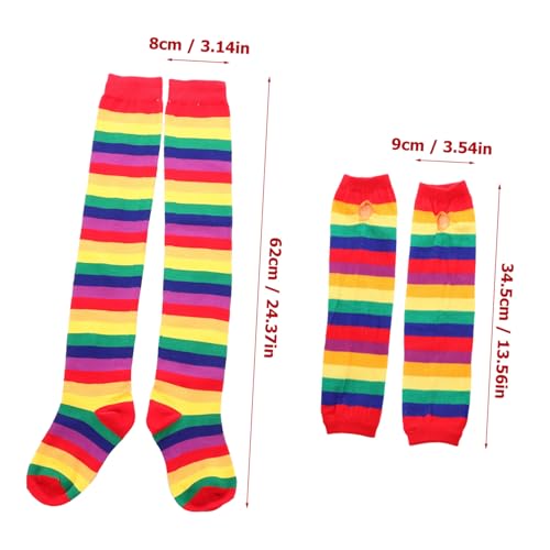 Calcetines altos para mujer transpirables con ajuste seguro anticaída 3