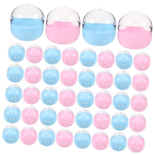 Levemolo Plastic Balls Twisting Balls Fillable Balls Toy Balls Ball Pit Balls Shapes Easter Mini Packaging Holiday Decoration Random