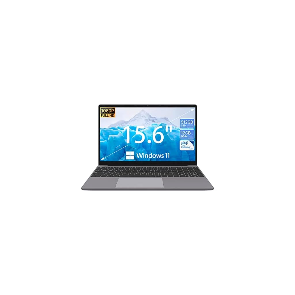 ApoloSign-156-Laptop-12GB-RAM-512GB-SSD-Windows-11-Laptop-Computer-Intel-Jasper-Lake-N5095up-to-28GHz-FHD-IPS-Display-Ultra-Slim-Mini-HDMI-5G-WiFi-USB32-WebcamTF-Card
