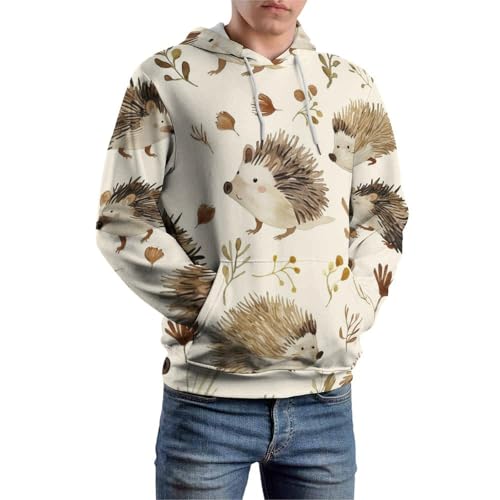 Sweatshirt hérisson à capuche pour en finir avec les pulls inconfortables