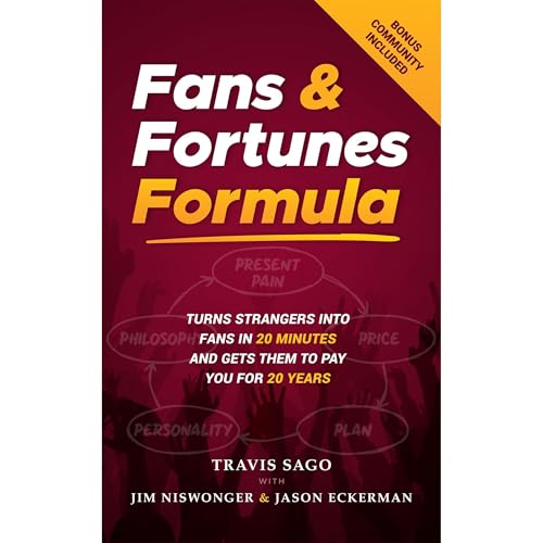 Fans & Fortunes Formula Audiolibro Por Travis Sago, Jim Niswonger, Jason Eckerman arte de portada