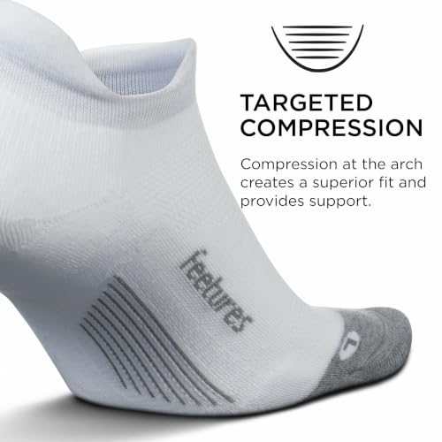 Image of Feetures Elite Max Cushion No Show Tab Ankle Sock